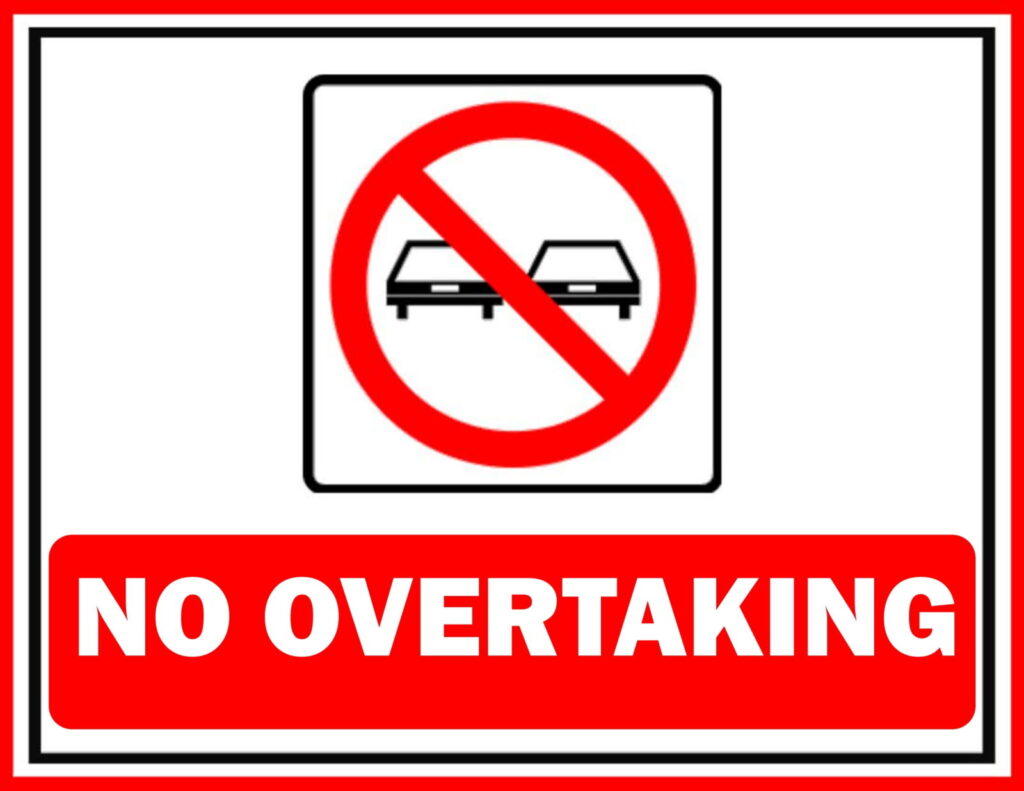 Understand Overtaking Prohibited Sign: Enhancing Road Safety & Traffic Flow